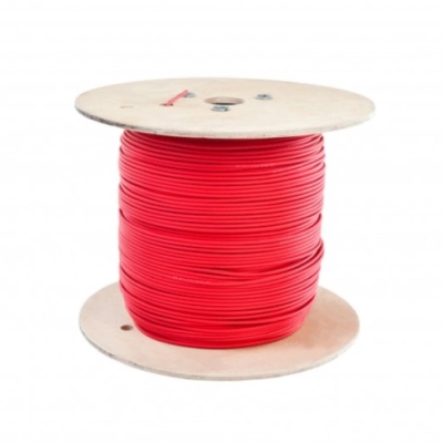 DC-Solarleitung Solarflex -X H1Z2Z2-K 1x6qmm 500m  Rot