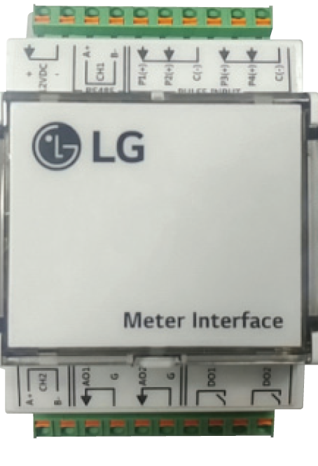LG THERMA V Interface Drittanbieter Messgeräte