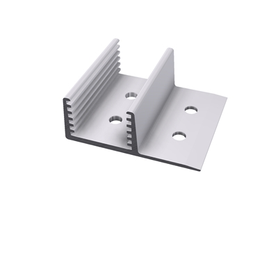 SOL-50 XXL-Dachhaken-Grundplatte* 80mm VE20 pressblank