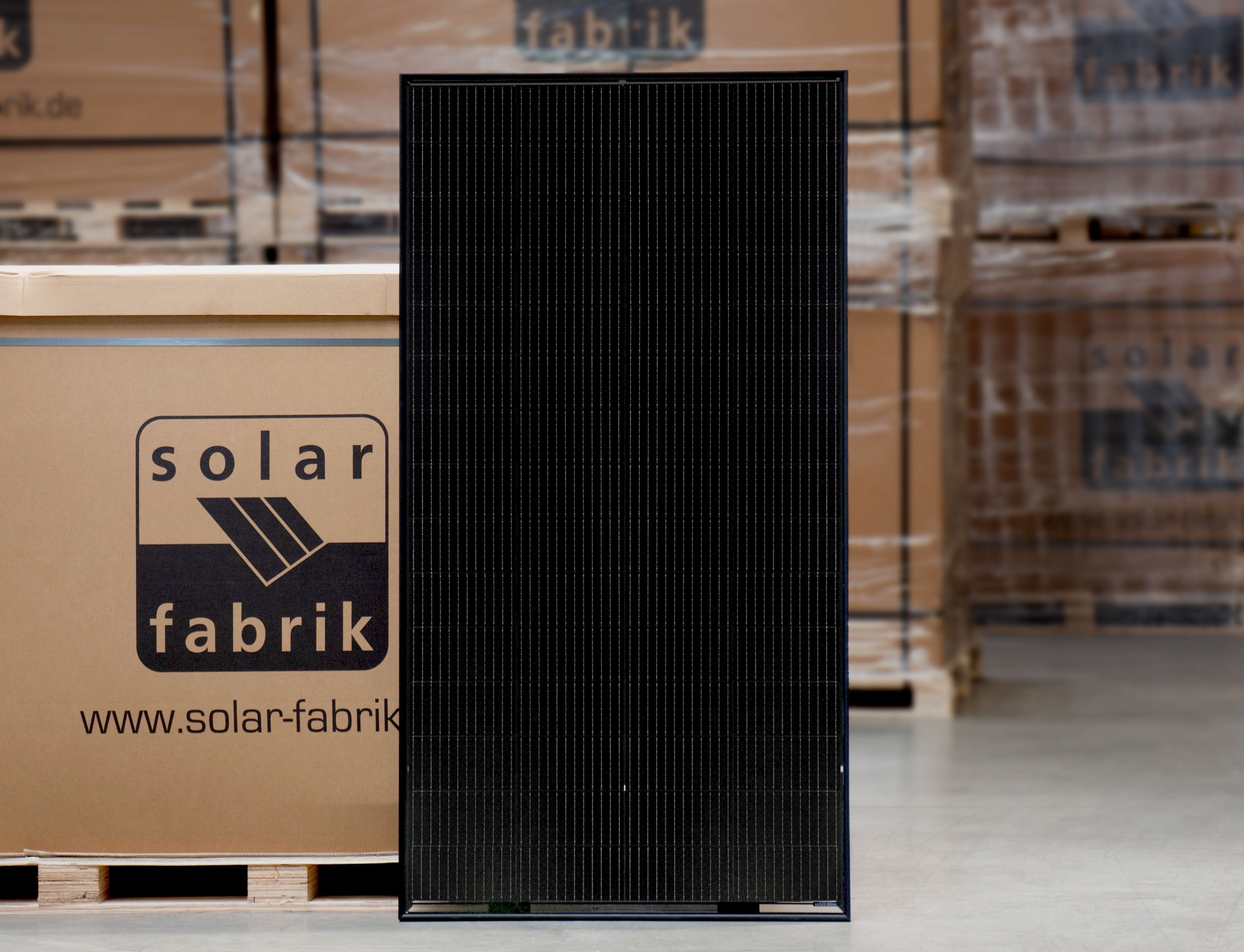 Solar Fabrik Mono S5 Halfcut Solarmodul | 300 W | Glas/Glas | black frame