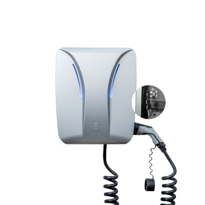 Hardy Barth Wallbox cPH2 1T11 Typ 2 Ladekabel 4m spiral, Salia, MID, Schlüsselschalter „Modi“