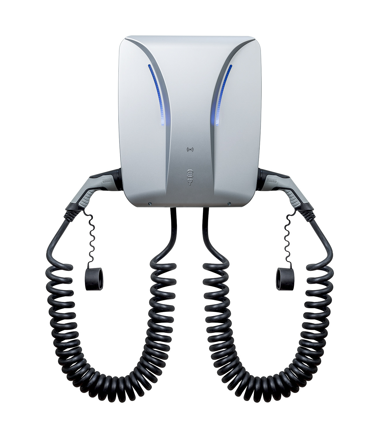 Hardy Barth cPH2 – 2T22 2x Typ 2 Ladekabel 4m spiral, RFID
