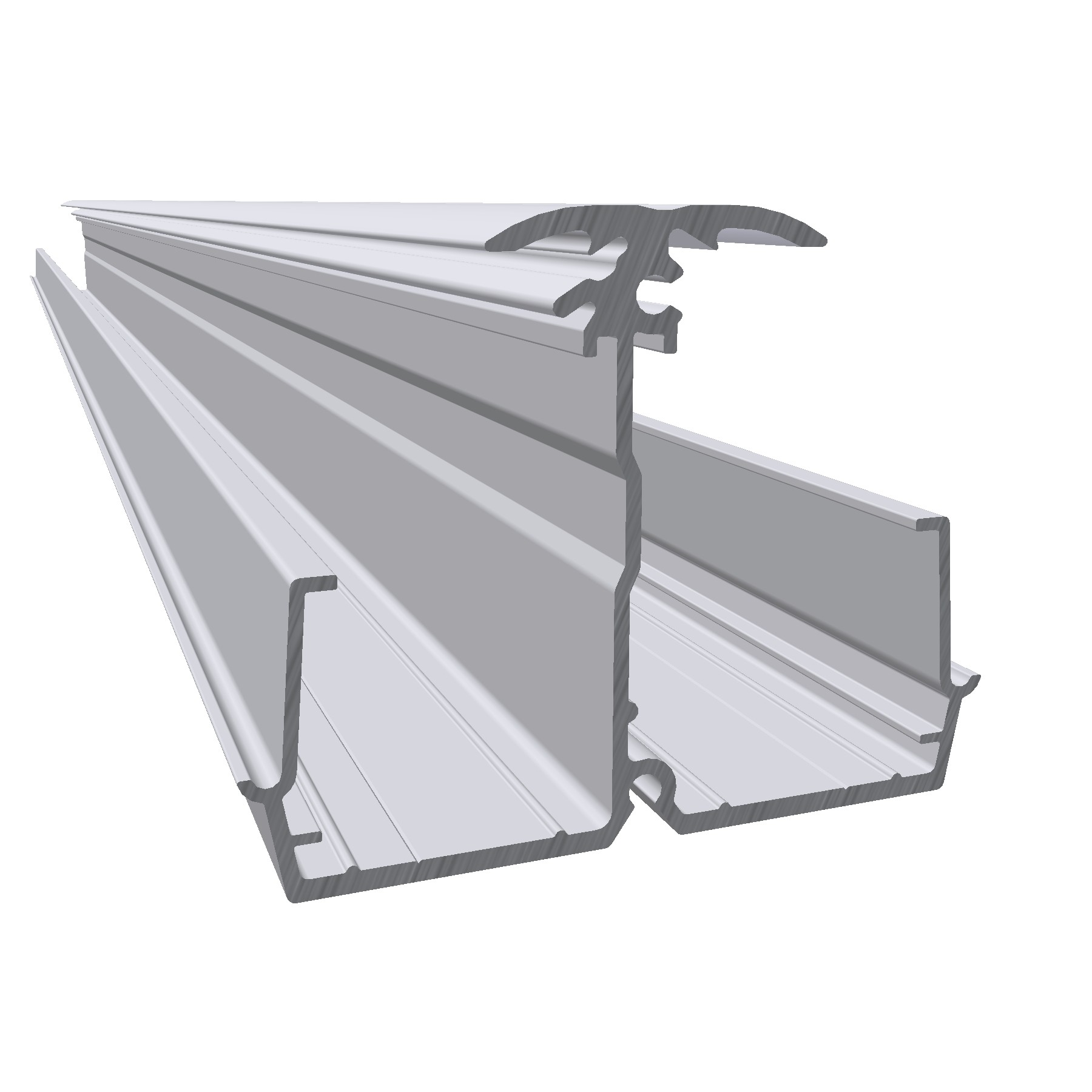 SOL-30 XXL-Horizontalprofil 4m Silver