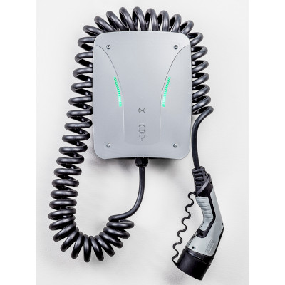 Hardy Barth Wallbox cPµ2 Pro  µT11 Typ 2 RFID Ladek. 4m (spiral)