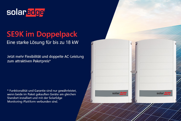 SolarEdge Wechselrichter 3-Phasig SE18K Bundle (2 x SE9K)