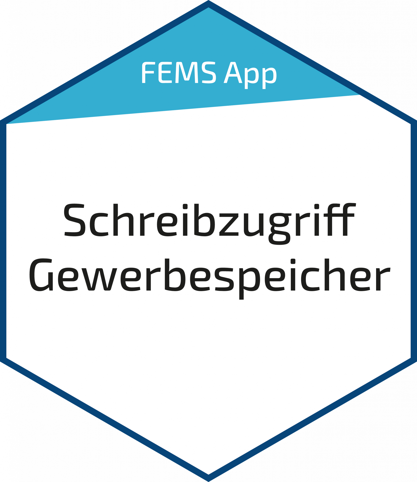 FEMS App Schreibzugriff Gewerbespeicher