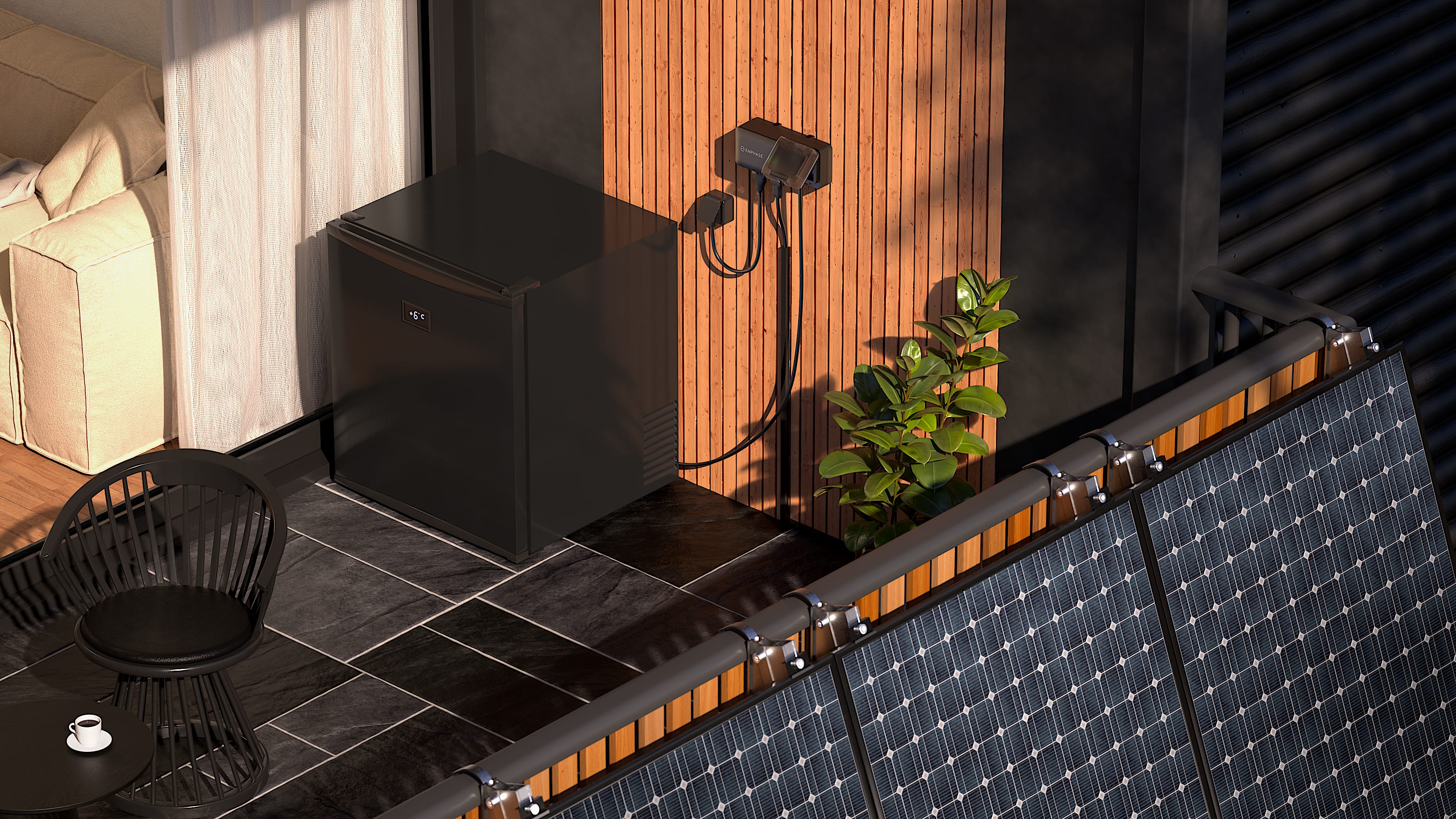 Enphase IQ Balcony Solar Wi-Fi Kit IQ-BALC-1P-WF