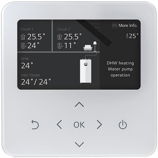 LG THERMA V Standard RS3-Regler (weiß)