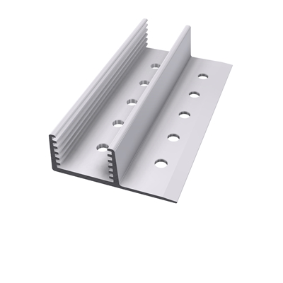 SOL-50 XXL-Dachhaken-Grundplatte*180mm VE20 pressblank