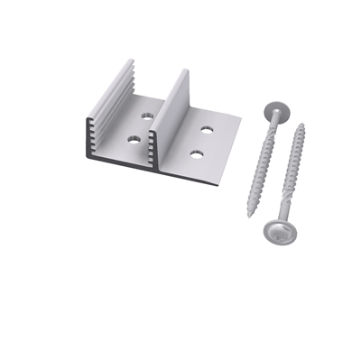 SOL-50 XXL-Dachhaken Grundplatte 80mm pressblank